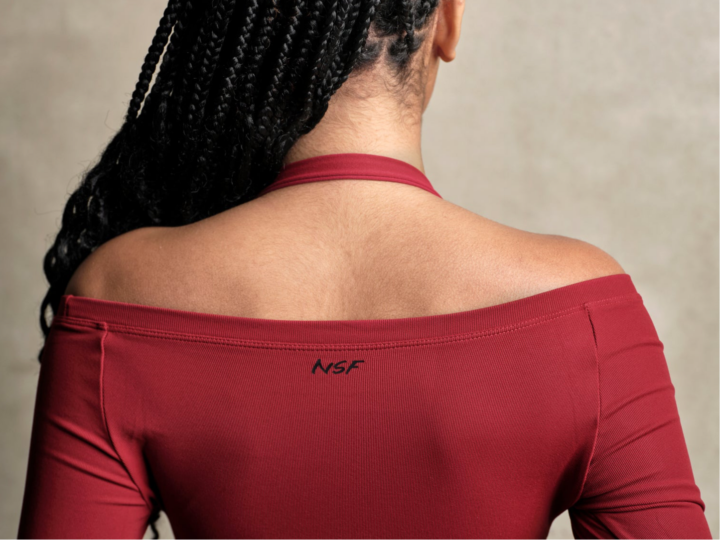 NOT JUST GYM OFF-SHOULDER TOP
