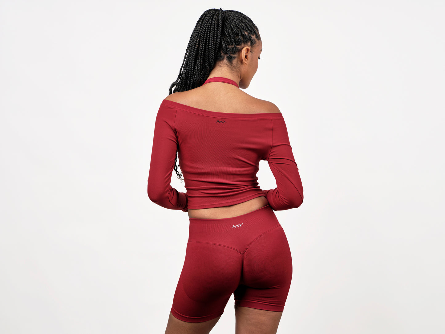 NOT JUST GYM OFF-SHOULDER TOP